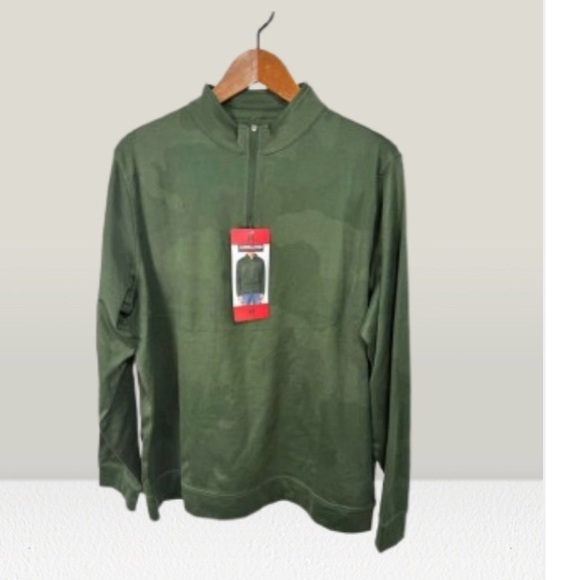 Kirkland Men’s Pullover Top sz M Performance Knit NEW #G163 - Picture 1 of 9